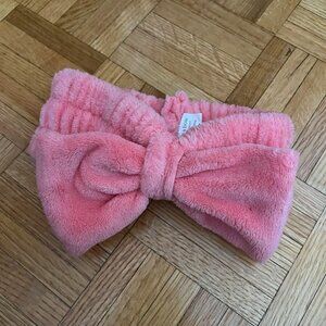 Makeup Spa Headband Pink Elastic